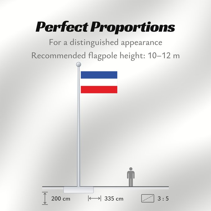 Flag Proportions: Schleswig-Holstein