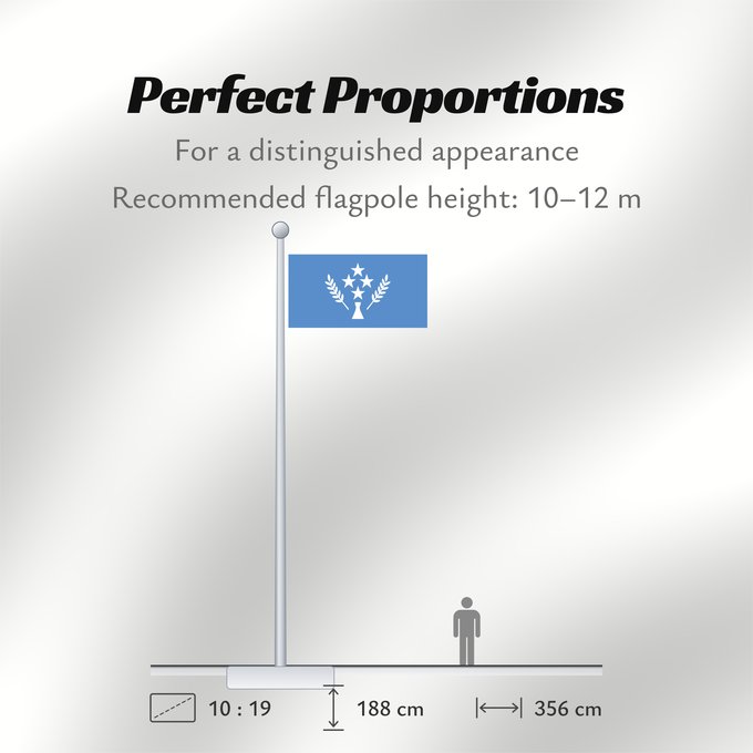 Flag Proportions: Kosrae State of Kosrae - Ratio 37 70 Description of the flag Kosrae state flag has a number of images L etat de Kosrae Staates Kosrae im Verhältnis 37 70 Beschreibung der Flagge Hellblau steht für den Pazifik