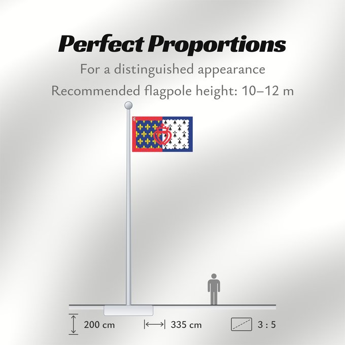 Flag Proportions: Unofficial flag of Pays-de-la-Loire	Unofficial flag of the region Pays-de-la-Loire in France	Non officiel de la région Pays-de-la-Loire	Países del Loira	Pays de la Loire	Los Païses de Léger