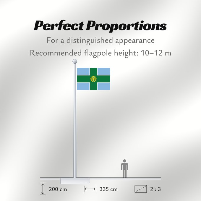Flag Proportions: Derbyshire