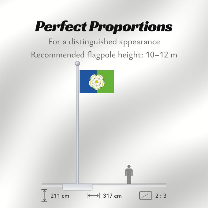 Flag Proportions: East Riding of Yorkshire