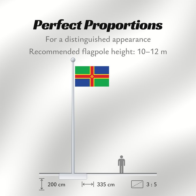 Flag Proportions: Lincolnshire Lincolnshire county