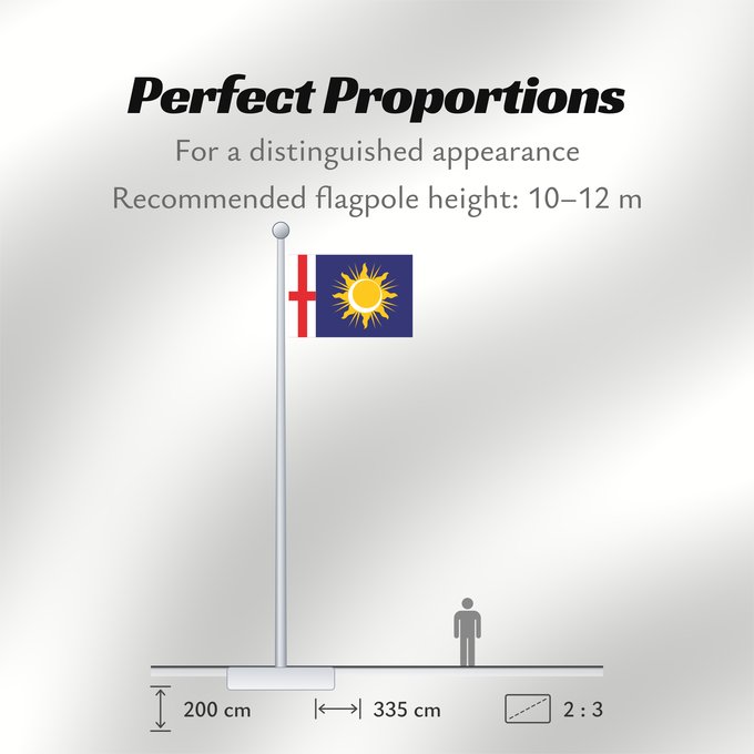 Flag Proportions: Milan Province Province of Milan Province de Milan Provincia de Milano Provinz Mailand Provincia di Milano