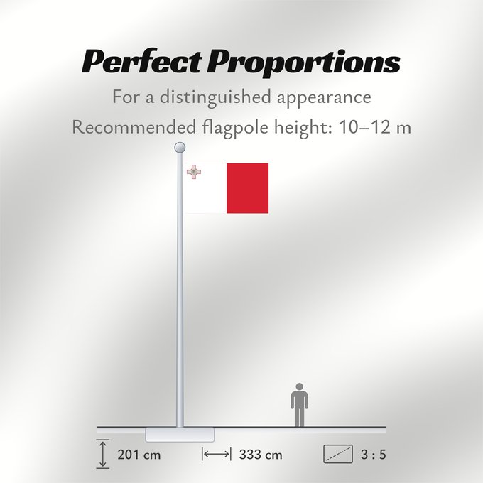 Flag Proportions: Malta Malte Сцяг Мальты Maltas Ta Malta Флаг Мальты Прапор Мальти
