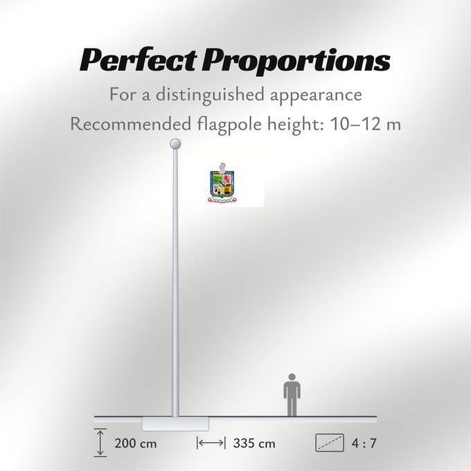 Flag Proportions: Nuevo Leon	Nuevo León