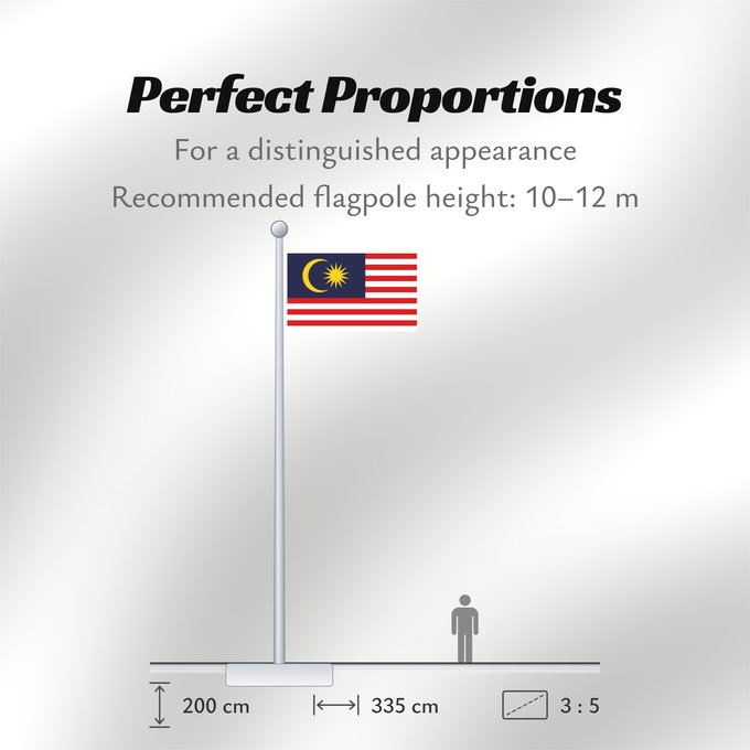 Flag Proportions: Malaysia	Malaysia – Jalur Gemilang  Stripes of Glory	Malaisie	Malasia	علم ماليزيا	Malaysia / بنديرا مليسيا	Malajzio	Malaisia lipp	Watawat ng Malaysia	​Mâ-lòi-sî-â koet-khì	馬来西亜の国旗	ទង់ជាតិម៉ាឡេស៊ី	Malaysi	ທຸງຊາດມາເລເຊຍ	​馬來西亞之國旗	Malaysia – Jalur Gemilang / 