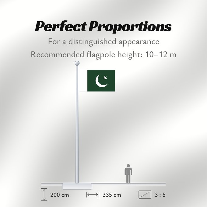 Flag Proportions: Pakistan Pakistan Pakistán Paquistão علم باكستان পাকিস্তানের জাতীয় পতাকা পাকিস্তানর ফিরালহান Pakistano पाकिस्तान का ध्वज ପାକିସ୍ତାନୀ ଝଣ୍ଡା ਪਾਕਿਸਤਾਨ ਦਾ ਕੌਮੀ ਝੰਡਾ د پاکستان بيرغ Флаг Пакистана Pakistana பாக்கித்தான் கொடி Прапор Пакистану پاکستان کا پرچم