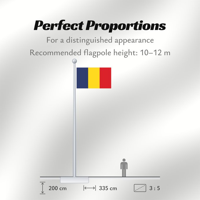 Flag Proportions: Romania Romania from 1867 until 1947 and since 1989 Roumanie Rumania Rumäniens Roemenië Roménia Rumunii Сцяг Румыніі Сьцяг Румыніі Знаме на Румъния Banniel Roumania Rumunská vlajka ꙁна́мѧ Роумꙑні́ꙗ Rwmania Rumæniens Σημαία της Ρουμανίας Rumeenia lipp Roma