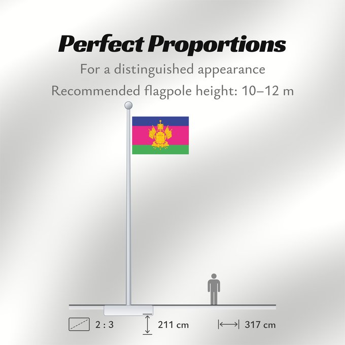 Flag Proportions: Krasnodar Krai	Krasnodar Krai 	Kraï de Krasnodar	Krai de Krasnodar	Krasnodar krai	Kraj di Krasnodar