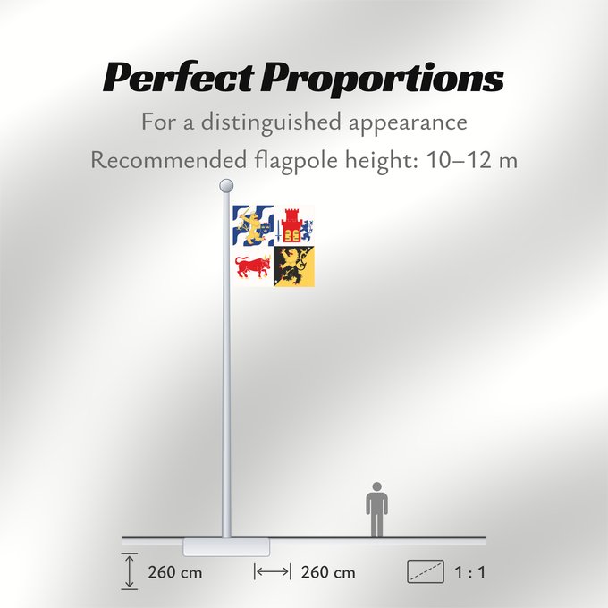Flag Proportions: Västra Götalands län vapenflagga Västra Götaland County in Sweden comté de Västra Götaland provincia de Västra Götaland Västra Götalands län Västra Götaland County Västra Götalands läns vapenflagga