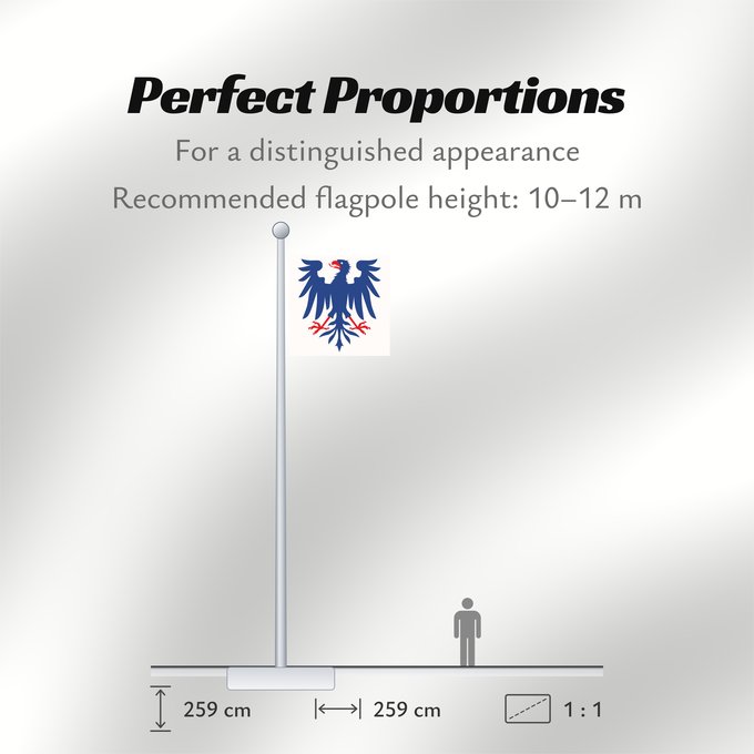 Flag Proportions: Värmlands län