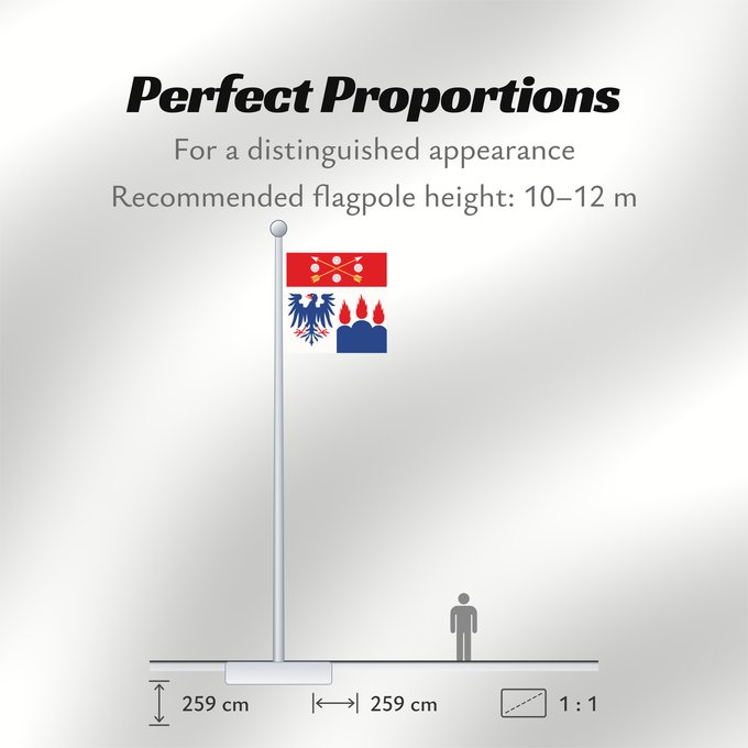 Flag Proportions: Örebro län