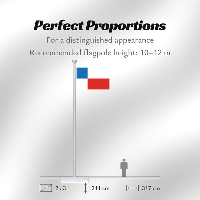 Flag Proportions: Banskobystricky vlajka	Banská Bystrica Region 	Banská Bystrica	Región de Banská Bystrica	Banská Bystrica