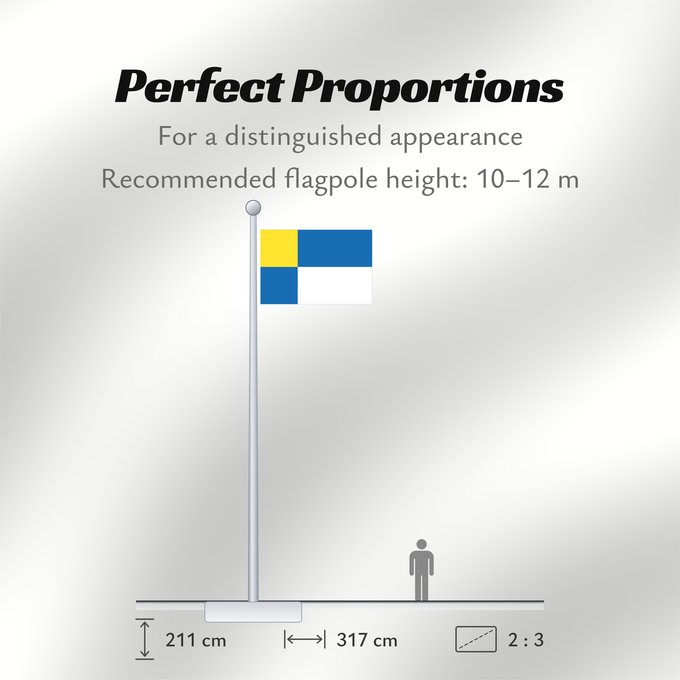 Flag Proportions: Bratislavsky vlajka Bratislava Region Région de Bratislava Región de Bratislava Bratislava (Region)
