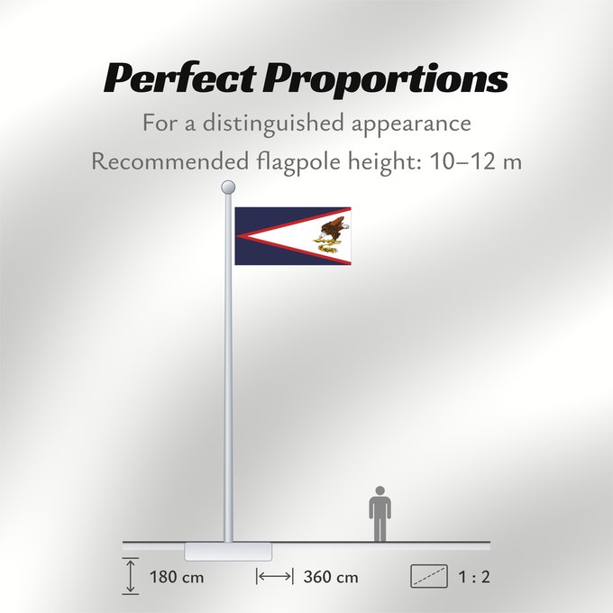 Flag Proportions: American Samoa