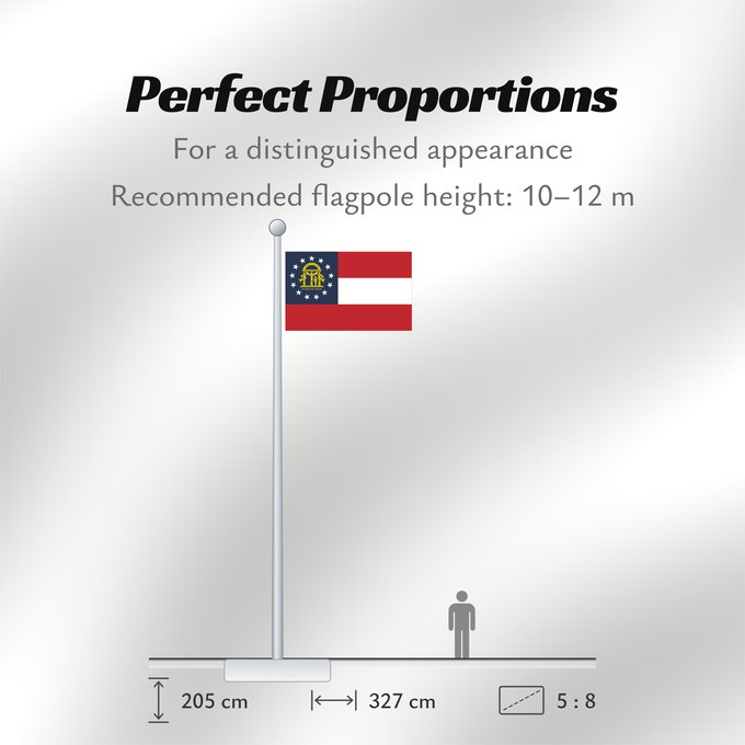 Flag Proportions: State of Georgia	Georgia