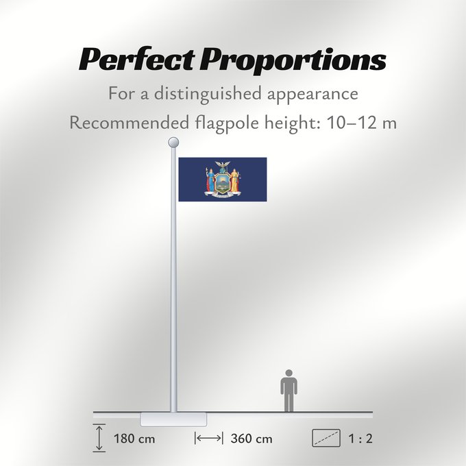 Flag Proportions: New York	State of New York	Nueva York	New Yorks	Nova Iorque	ᏄᏯᎩ ᎦᏓᏘ	De New York	Ka hae Nuioka	ニューヨーク州の旗	뉴욕주의 기	Novi Eboraci	Vlagge van Njej York	Nííyóó Hahoodzo bidah naatʼaʼí	Nei York	Statului New York, SUA	Флаг Нью-Йорка	Američke savezne države New York