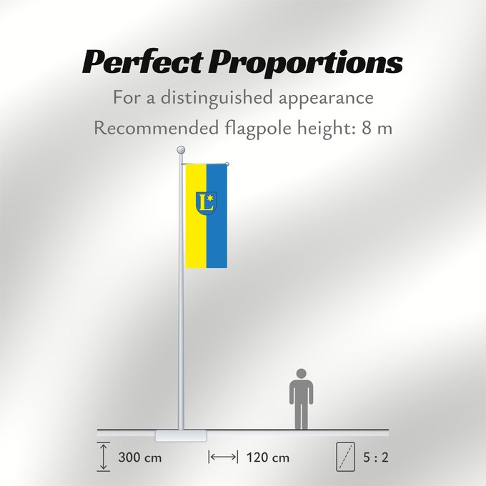 Flag Proportions: Löchgau (Region Stuttgart)