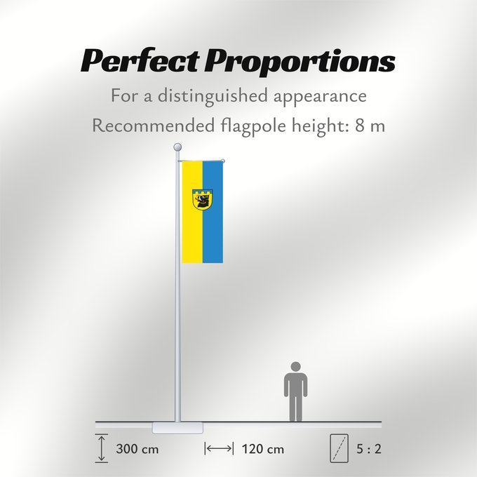 Flag Proportions: Auenwald (Region Stuttgart)