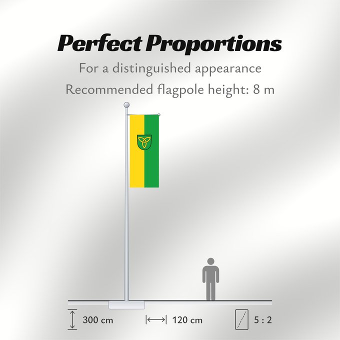 Flag Proportions: Hohberg (Mittlerer Schwarzwald)