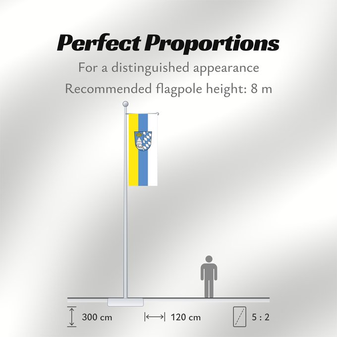 Flag Proportions: Altötting (Kreis)
