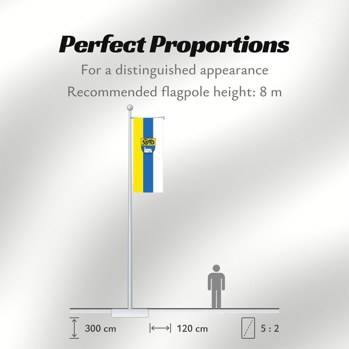 Flag Proportions: Oberneukirchen (Inn-Salzach)