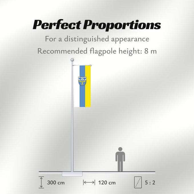 Flag Proportions: Neubiberg (Münchener Umland)
