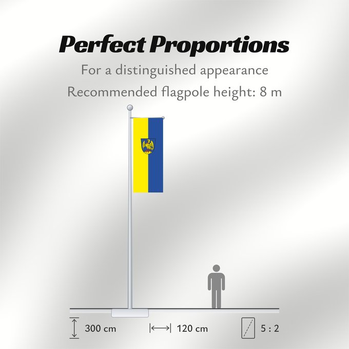 Flag Proportions: Oberaudorf (Chiemsee-Alpenland)