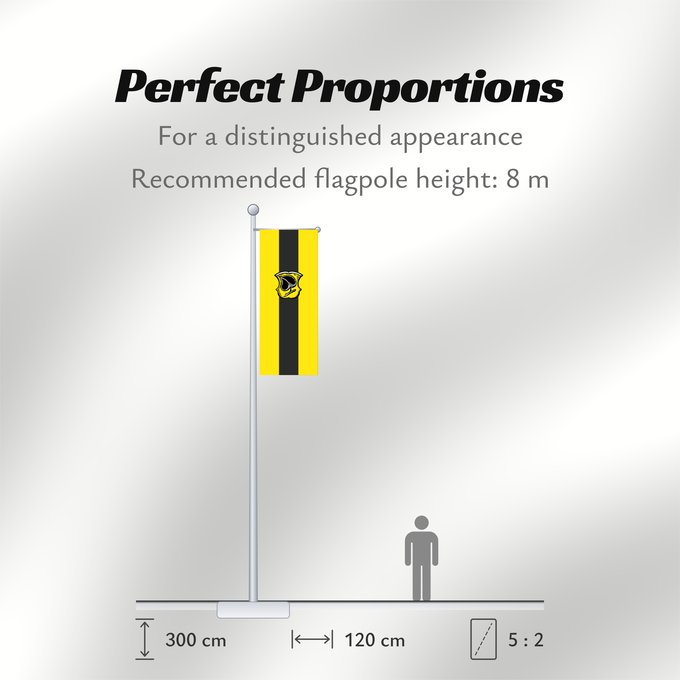 Flag Proportions: Schöllnach, M (Bayerischer Wald)