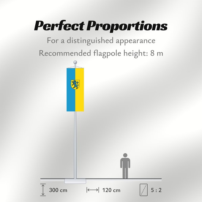 Flag Proportions: Salach (Region Stuttgart)