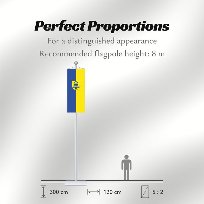 Flag Proportions: Hemmingen (Region Stuttgart)