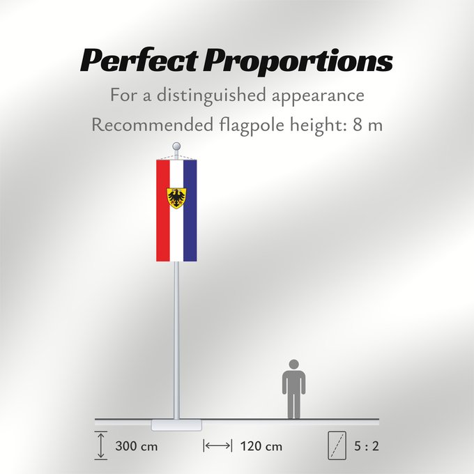 Flag Proportions: Bad Wimpfen (Nördliches Baden-Württemberg)