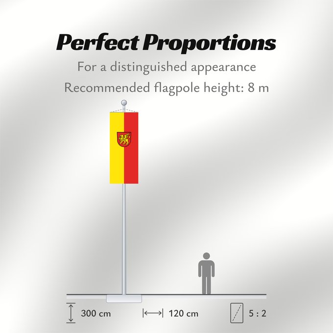 Flag Proportions: Marxzell (Nördlicher Schwarzwald)