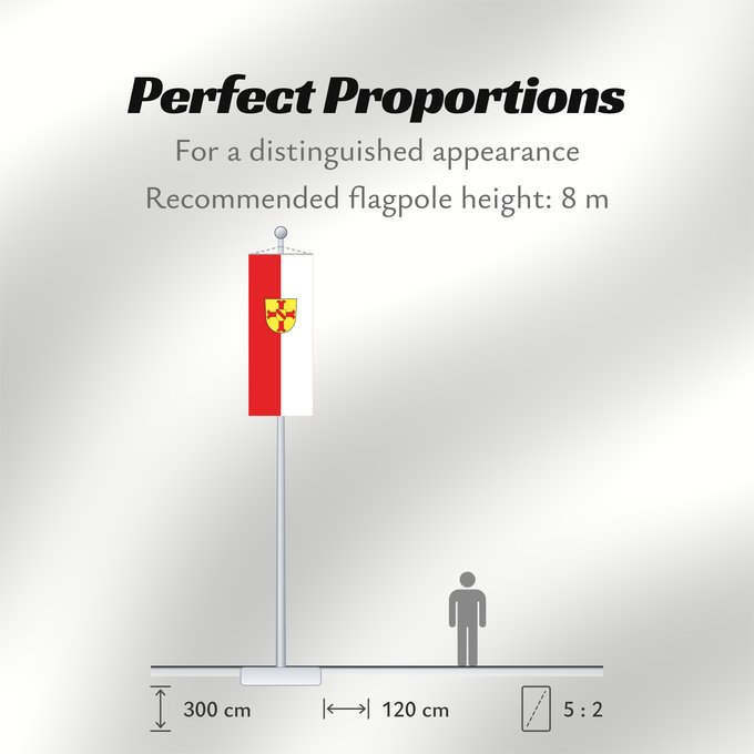 Flag Proportions: Bietigheim (Nördlicher Schwarzwald)