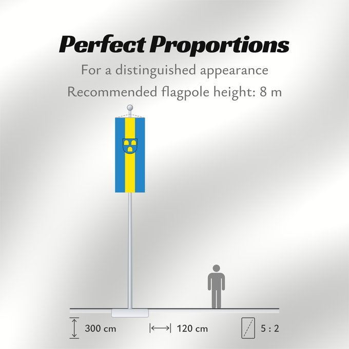 Flag Proportions: Bühl (Nördlicher Schwarzwald)