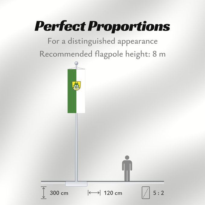 Flag Proportions: Bad Wildbad (Nördlicher Schwarzwald)