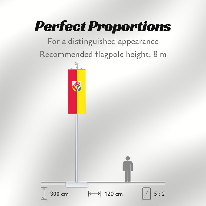 Flag Proportions: Lörrach (Kreis)