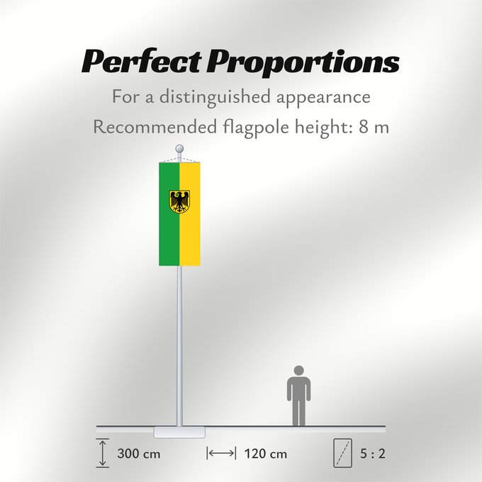 Flag Proportions: Argenbühl (Württembergisches Allgäu Oberschwaben)
