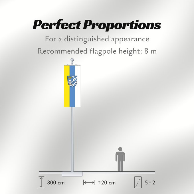 Flag Proportions: Altötting (Kreis)