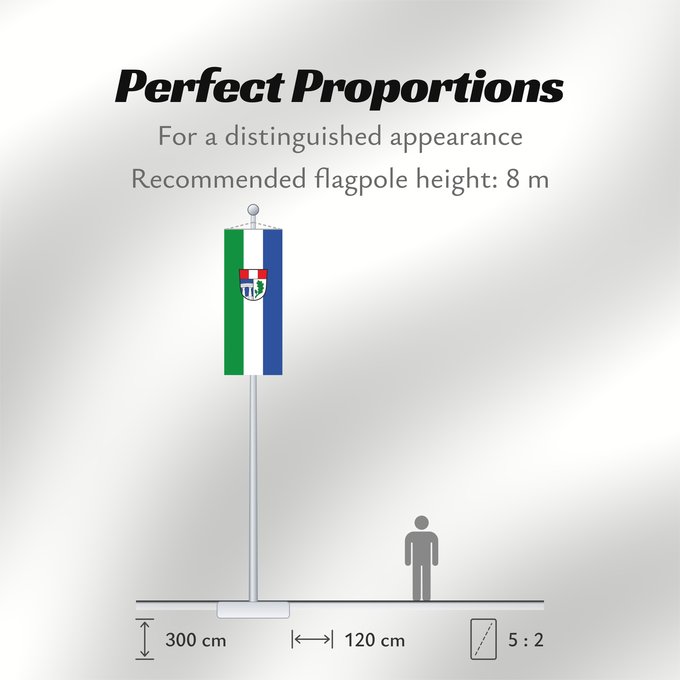 Flag Proportions: Emmerting (Inn-Salzach)