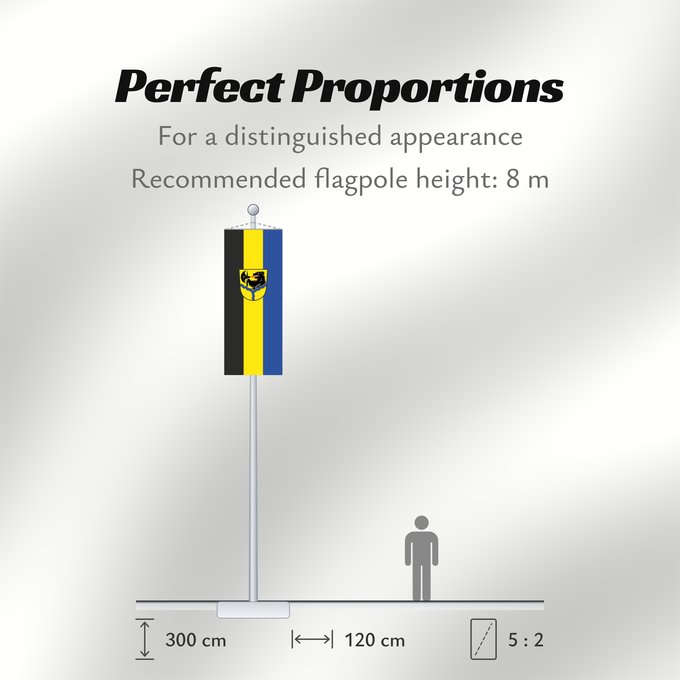 Flag Proportions: Haiming (Inn-Salzach)