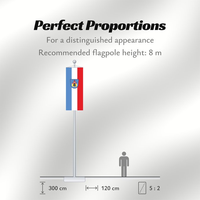 Flag Proportions: Neuötting, St (Inn-Salzach)