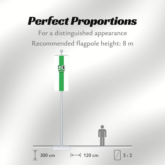 Flag Proportions: Icking (Tölzer Land)