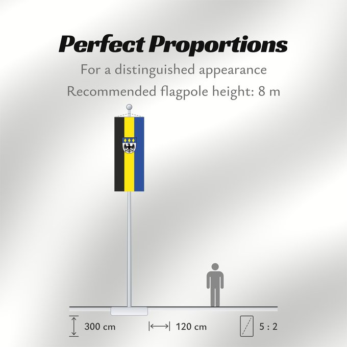 Flag Proportions: Haimhausen (Münchener Umland)