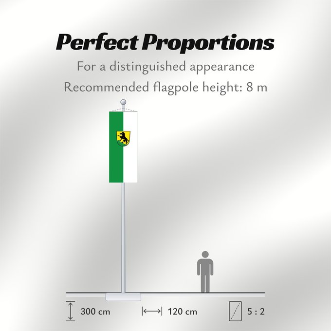 Flag Proportions: Ebersberg, St (Ebersberger Grünes Land)