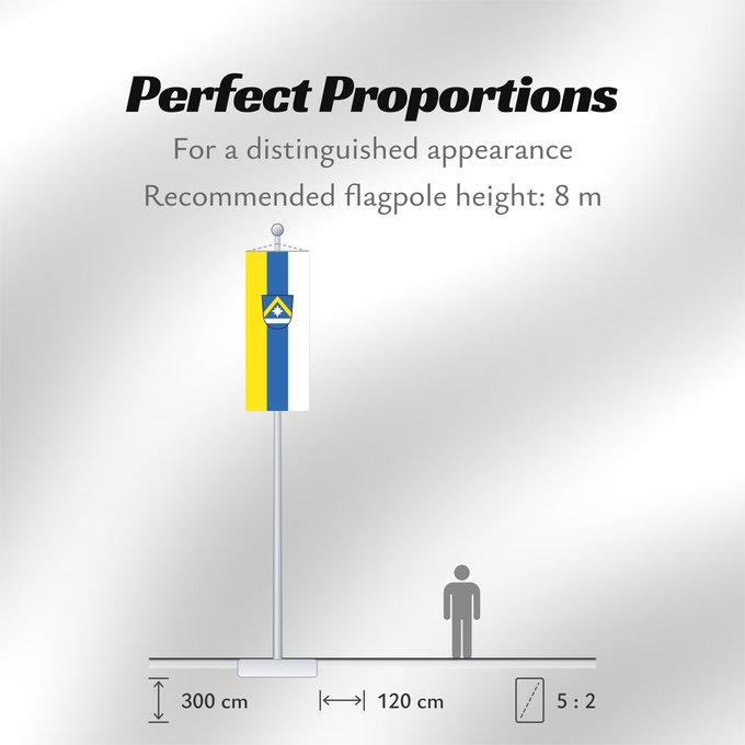 Flag Proportions: Poing (Ebersberger Grünes Land)