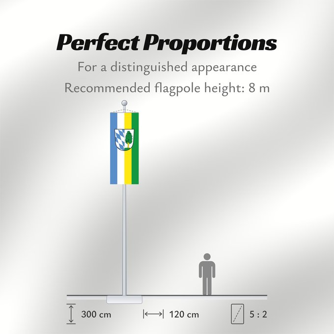 Flag Proportions: Kösching, M (Naturpark Altmühltal)