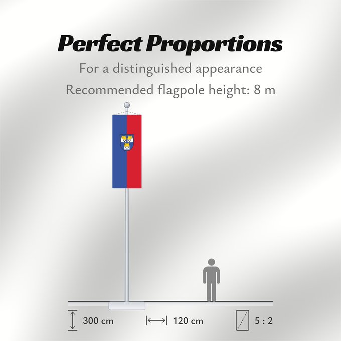 Flag Proportions: Dorfen, St (Münchener Umland)