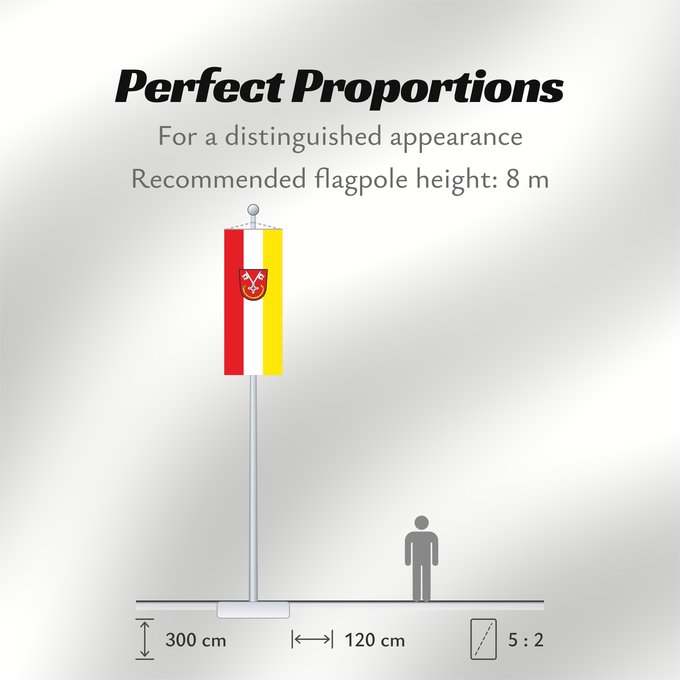 Flag Proportions: Allershausen (Münchener Umland)