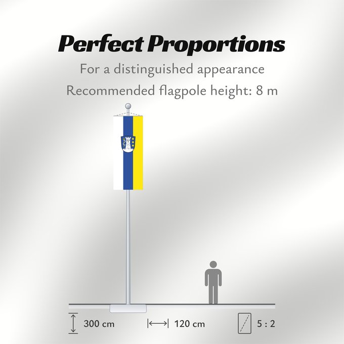 Flag Proportions: Paunzhausen (Münchener Umland)